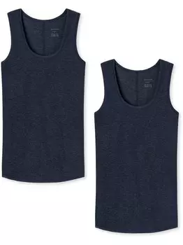 Майка индивидуального кроя Schiesser, синий