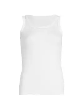 Майка из эластичного джерси с круглым вырезом Fabiana Filippi, цвет bianco