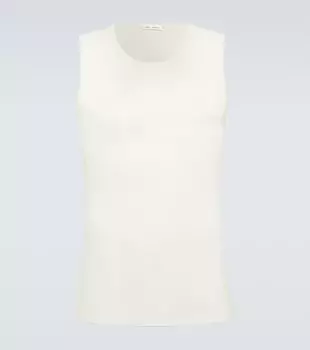 Майка из джерси Ami Paris, белый