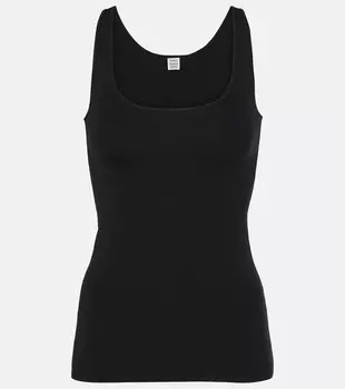 Майка из джерси Toteme, черный