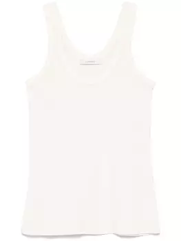 Майка из хлопка LEMAIRE, нейтральный