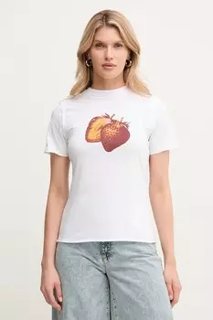 Майка из хлопка Max&Co., белый