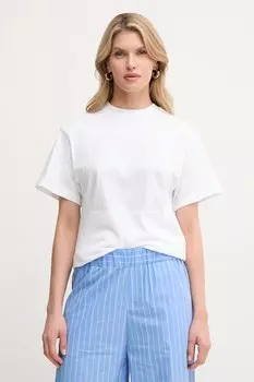 Майка из хлопка Max&Co., белый