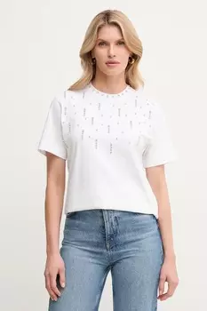 Майка из хлопка Max&Co., белый