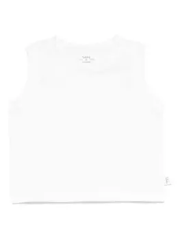 Майка из хлопка TEDDY & MINOU, белый