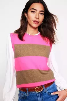 Майка из кашемира Eva Boden, розовый