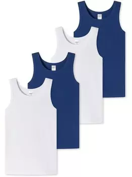 Майка из органического хлопка 95/5. Schiesser, мультиколор