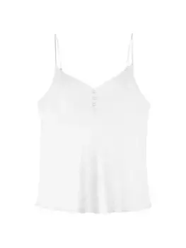 Майка из шелка Maje, белый