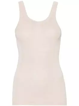 Майка из тонкого шелка QUIRA в рубчик, серый