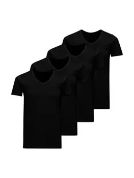 Майка Jack & Jones Unterhemd / Shirt Kurzarm Jacbasic, черный