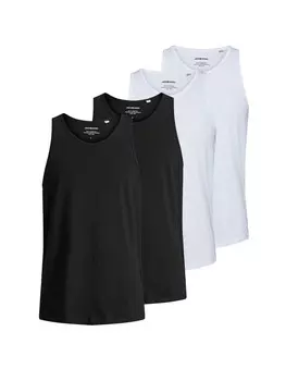 Майка Jack & Jones Unterhemd / Tanktop Jacbasic, цвет Schwarz/Wei