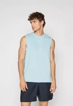 Майка JACK SLEEVELESS TEE J.LINDEBERG Sports, светло-голубой