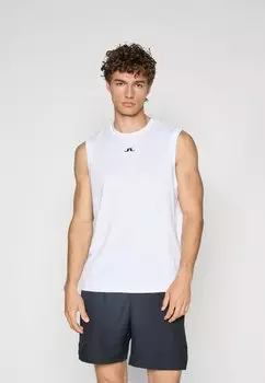Майка JACK SLEEVELESS TEE J.LINDEBERG Sports, белый