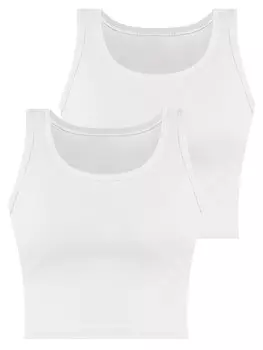 Майка Janice Top Namlea, белый