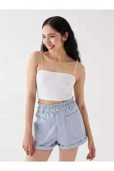 Майка - Экрю - Классический крой LC Waikiki, экрю