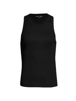 Майка Jordyn из эластичного хлопка Veronica Beard, черный