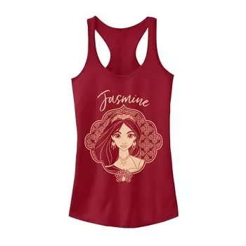 Майка Junior's Disney's Aladdin Jasmine с геометрическим портретом Licensed Character