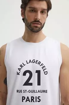 Майка Karl Lagerfeld, белый
