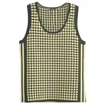 Майка крючком Adidas X Wales Bonner Adidas Originals, желтый