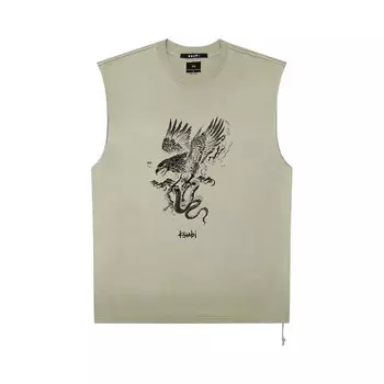 Майка Ksubi Target Biggie Slash Tank Top, цвет Army Fade