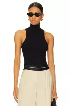 Майка L'Academie x Marianna Floria Rib, черный