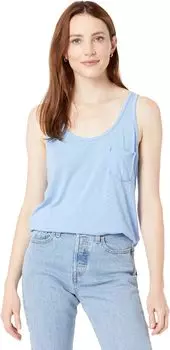 Майка LAmade Boyfriend Tank w/ Pocket, цвет Ocean Blue
