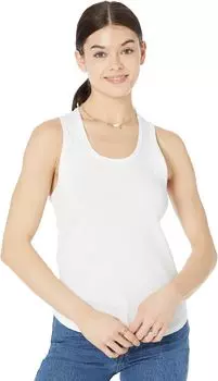 Майка LAmade Burbank Mitered Racer Tank in Tissue Jersey, белый