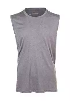 Майка Landeer с практичной технологией быстрой сушки Endurance, серый