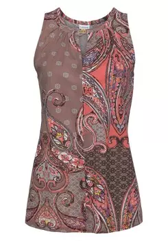 Майка LASCANA Top, разноцветный