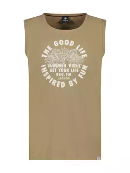 Майка LERROS с принтом спереди, цвет Desert San