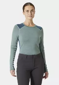 Майка LIFA MIDWEIGHT CREW Helly Hansen, зеленый