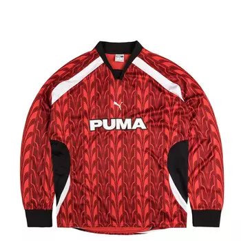 Майка long sleeve football jersey Puma, красный