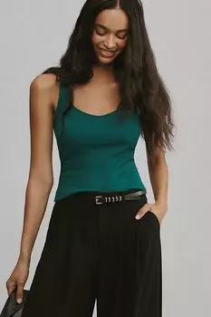 Майка Maeve Twist-Back, зеленый