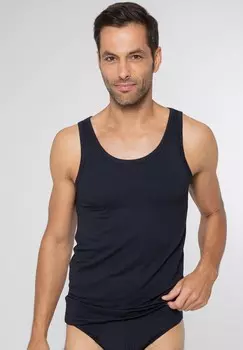 Майка/майка, 2 комплекта Cotton & More AMMANN, цвет Nightblue