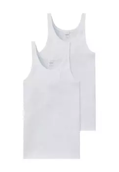 Майка-майка, 2 шт., тонкая резинка, мужская SCHIESSER