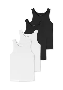 Майка/майка базовая упаковка из 4 шт uncover by SCHIESSER, черный