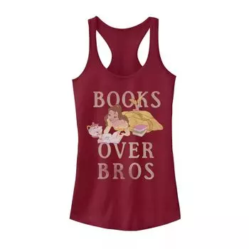 Майка-майка "Books Over Bros" для юниоров Disney's Beauty & The Beast Belle & Mrs. Potts "Books Over Bros" Licensed Character