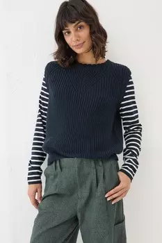 Майка майка Heidi 2in1 Fat Face, синий