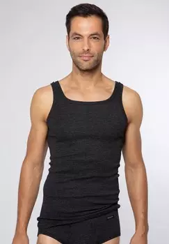 Майка/майка, комплект из 3 джинсов в тонкую рубчику AMMANN, антрацит