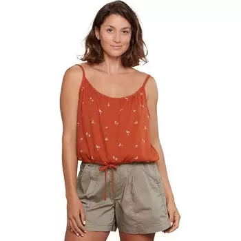 Майка Manzana Toad&Co, цвет rust ditsy print