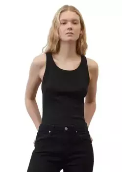 Майка Marc O'Polo DENIM в простом базовом стиле, черный