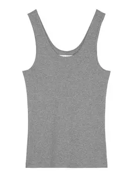 Майка Marc O'Polo Top Iconic Rib, серый