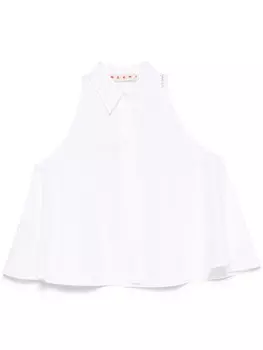 Майка Marni из органического хлопка, белый