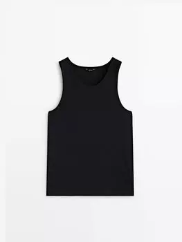 Майка Massimo Dutti, черный
