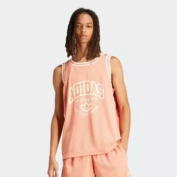 Майка Mesh Short Basketball adidas Originals, цвет wonder clay