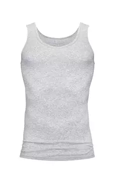 Майка Mey, пестрый серый