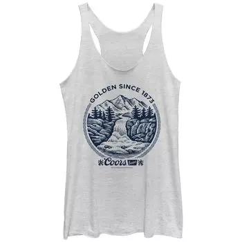 Майка Millers Coors Golden с 1789 года для юниоров с логотипом Tri-Blend Racerback и графическим рисунком Licensed Character
