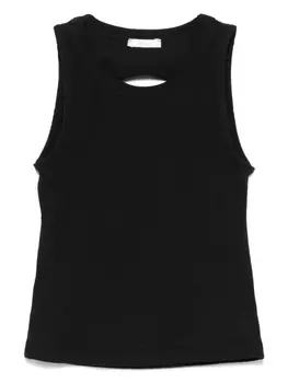 Майка Miss Grant Kids в рубчик, черный