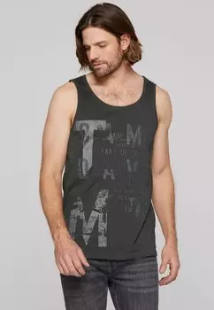 Майка MIT PRINT IM USED LOOK Camp David, черный