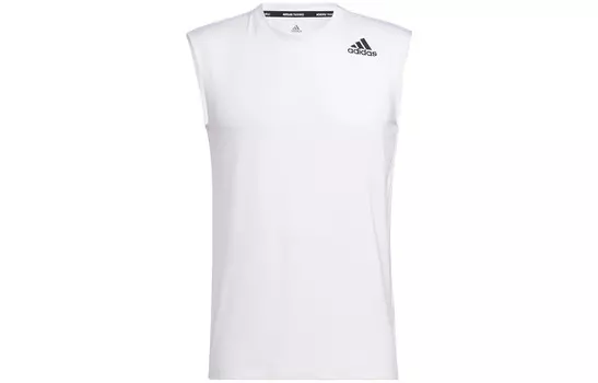 Майка мужская белый Adidas, белый